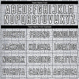 Custom Gray White-Black Geometric Maze Interlocking Square Sports Sublimation Soccer Uniform Jersey