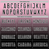 Custom Light Pink Black-White Fade Fashion Sublimation Soccer Uniform Jersey