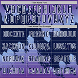 Custom Purple Navy Light Blue-White Gradient Splash Sublimation Soccer Uniform Jersey
