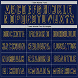 Custom Navy Red Old Gold-White Digital Camo Raglan Sleeves Sublimation Soccer Uniform Jersey