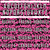 Custom Pink White-Black Geometric Fragment Splatter Sublimation Soccer Uniform Jersey