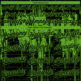 Custom Black Aurora Green Dripping Splatter Paint Two-Button Unisex Softball Jersey