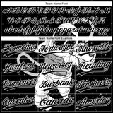 Custom Black White Astronaut 3D Pattern Design Two-Button Unisex Softball Jersey