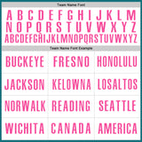 Custom Teal White-Pink Authentic Baseball Jersey