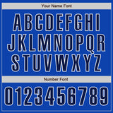 Custom Thunder Blue Navy-White Authentic Baseball Jersey