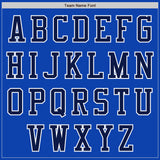 Custom Thunder Blue Navy-White Authentic Baseball Jersey