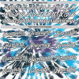 Custom Tie Dye White-Black Shibori Pattern Authentic Baseball Jersey
