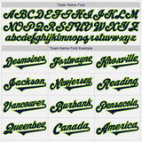 Custom White Navy-Neon Green Authentic Two Tone Baseball Jersey