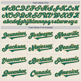 Custom Cream Teal-Old Gold Authentic Two Tone Baseball Jersey
