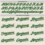 Custom Cream Teal Pinstripe Old Gold Authentic Two Tone Baseball Jersey