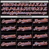 Custom Black Powder Blue Orange-White Digital Camo Two Tone Authentic Baseball Jersey