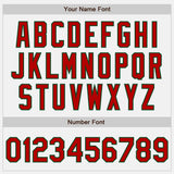 Custom Stitched White Red-Green Baseball Pullover Sweatshirt Hoodie