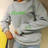 Custom Embroidered Mama Sweatshirt With Names (Buy 2 get free shipping )