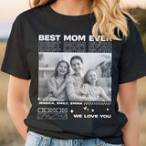 Personalized Love You Mom Sweatshirt With Photos Chic Design