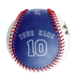Personalized White Royal Half Leather  Royal Authentic Baseballs