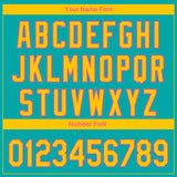 Custom Aqua Yellow-Pink 3D San Diego City Edition Fade Fasion Authentic Baseball Jersey