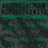Custom Black Kelly Green Bright Lines Round Neck Sublimation Basketball Suit Jersey