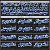Custom Black Royal-White Authentic Baseball Jersey