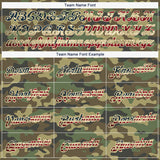 Custom Stitched Camo Vintage USA Flag-Cream Sports Pullover Sweatshirt Salute To Service Hoodie