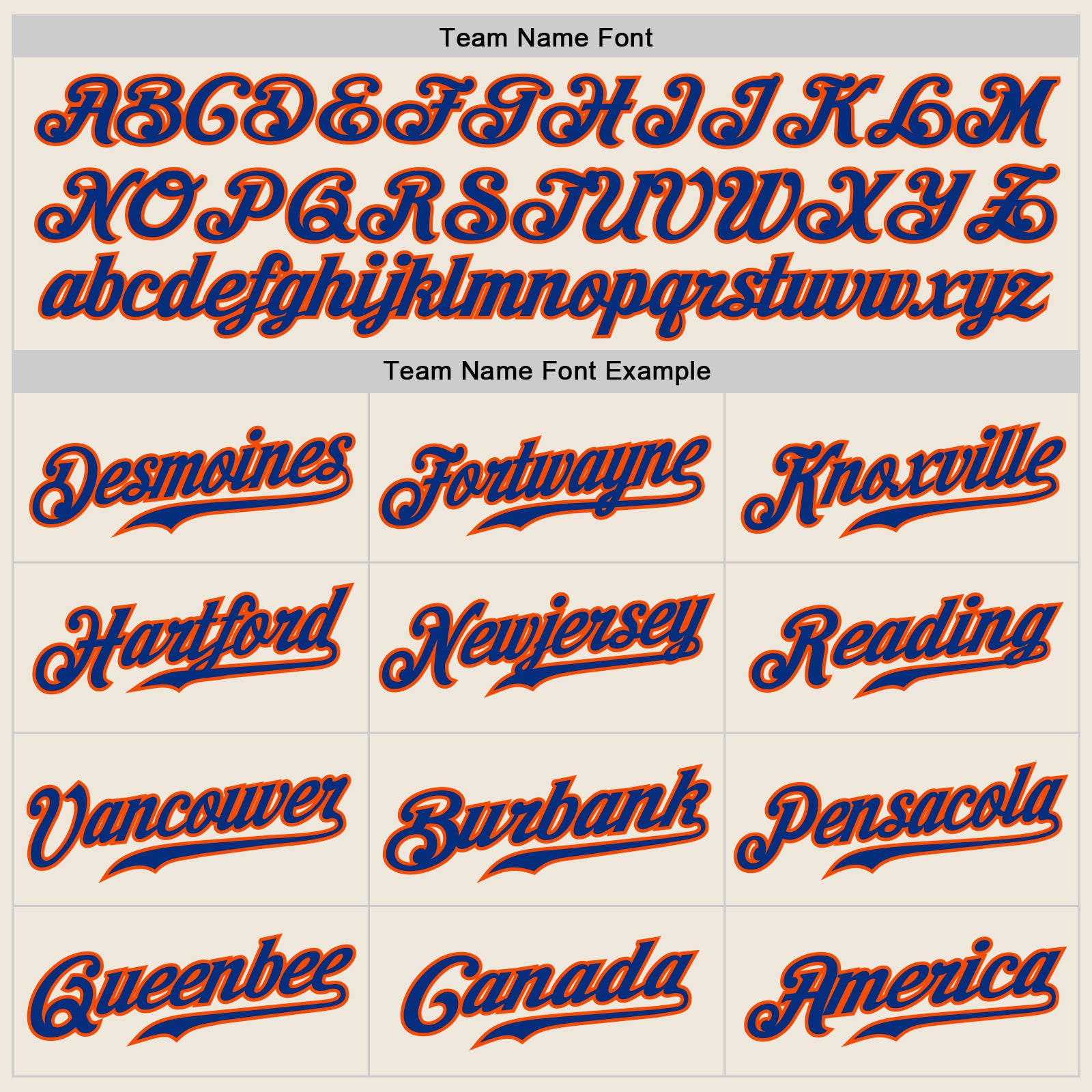 Custom Cream Royal Pinstripe Royal-Orange Authentic Baseball Jersey