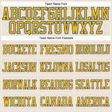 Custom Cream Gold-Royal Mesh Authentic Football Jersey