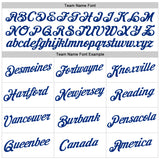 Custom Women's White Royal-Red V-Neck Cropped Baseball Jersey