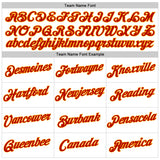 Custom Women's White Red-Gold V-Neck Cropped Baseball Jersey