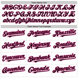Custom White Pinstripe Black-Pink Authentic Fade Fashion Baseball Jersey