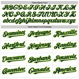 Custom White Pinstripe Navy-Neon Green Authentic Fade Fashion Baseball Jersey