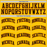 Custom Gold Black-Red Authentic Throwback Basketball Jersey