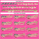 Custom Pink Vintage USA Flag-Cream Performance Vapor Golf Polo Shirt