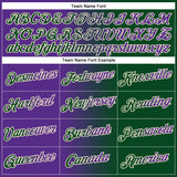 Custom Stitched Green Purple-Cream Gradient Fashion Sports Pullover Sweatshirt Hoodie