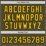 Custom Olive Gold-Black Authentic Salute To Service Baseball Jersey