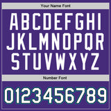 Custom Purple Black-Teal Authentic Throwback Basketball Jersey