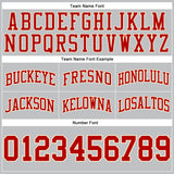 Custom Gray Red-Cream Authentic Throwback Basketball Shorts