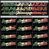 Custom Black Vintage Mexican Flag-Cream Authentic Sleeveless Baseball Jersey