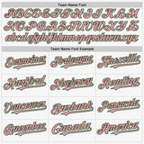 Custom White Medium Pink-Green Authentic Sleeveless Baseball Jersey