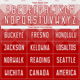 Custom Red White Sublimation Soccer Uniform Jersey