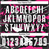 Custom Figure White-Hot Pink Sublimation Soccer Uniform Jersey