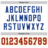 Custom White Cardinal-Gold Mesh Authentic Football Jersey