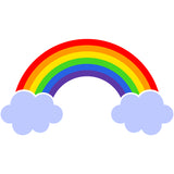 Custom White Purple-Gold Rainbow For Pride LGBT Performance T-Shirt