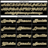 Custom Black Camo-Cream Mesh Authentic Salute To Service Football Jersey