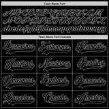 Custom Black Black-Gray Authentic Baseball Jersey