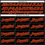 Custom Black Red-Old Gold Authentic Baseball Jersey