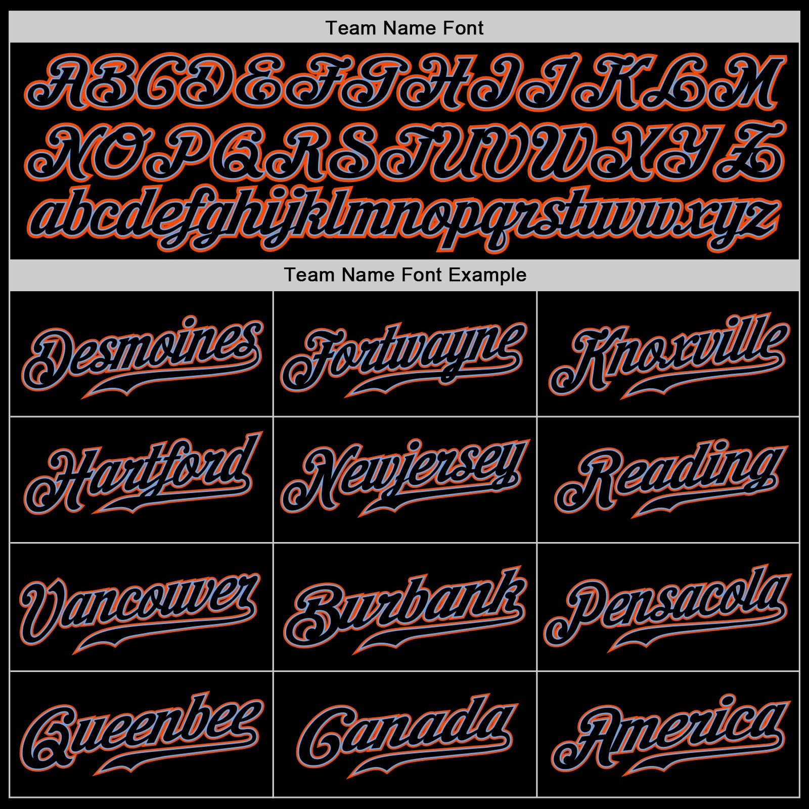 Custom Black Black-Orange Authentic Baseball Jersey