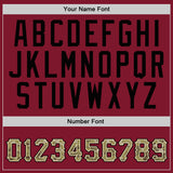Custom Stitched Burgundy Camo-Black Sports Pullover Sweatshirt Hoodie