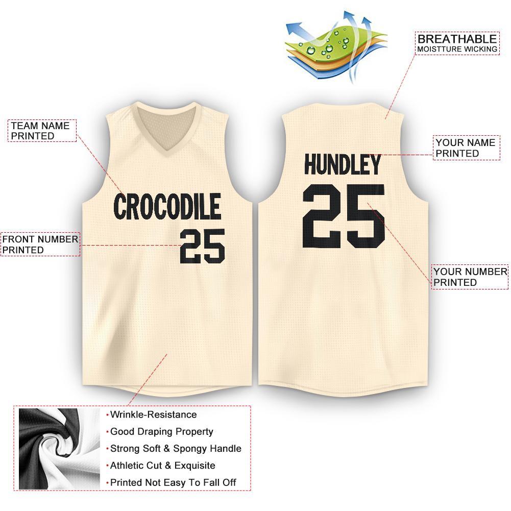 Custom Gray Black-Old Gold Round Neck Sublimation Basketball Suit