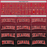 Custom Stitched Black Red-White Fade Fashion Sports Pullover Sweatshirt Hoodie