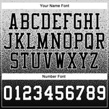 Custom Stitched Gray White-Black Fade Fashion Sports Pullover Sweatshirt Hoodie