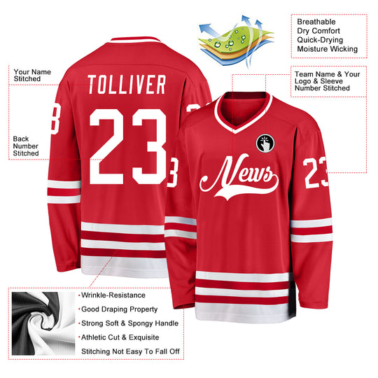 Custom Hockey Jerseys Hot Sale - Design Your Own Embroidered Hockey ...